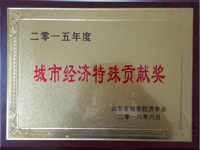 2015年城市經(jīng)濟(jì)特殊貢獻(xiàn)獎(jiǎng)